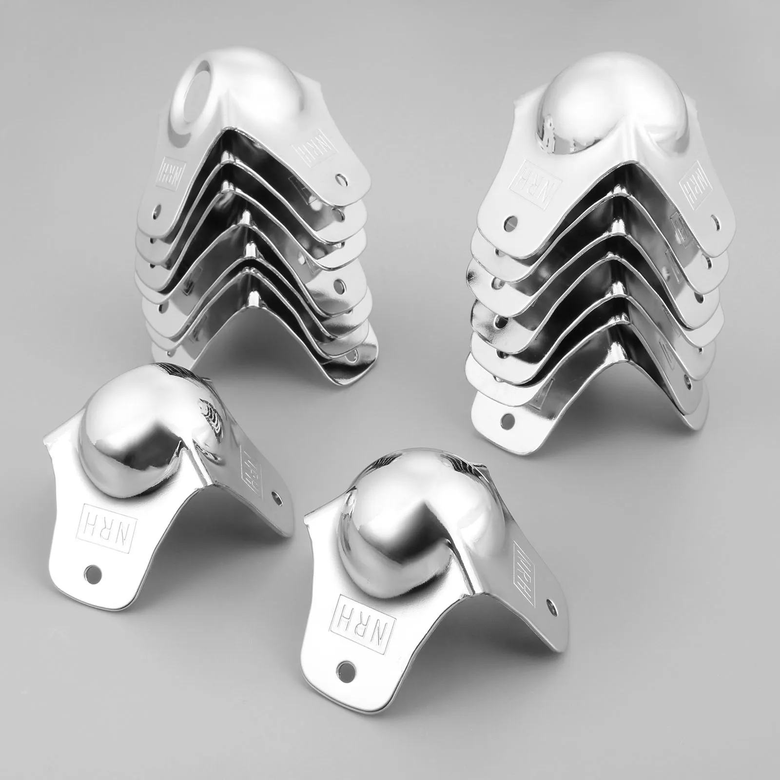 8 шт бусиной с металлическим декором Форма Угловой Кронштейн Крышка гвардии