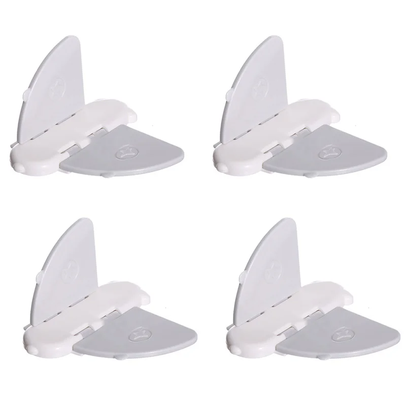 

4 Pack Window Locks, Sliding Window Lock Child Security Adhesive, For Baby Proof Doors, Closets, Patio
