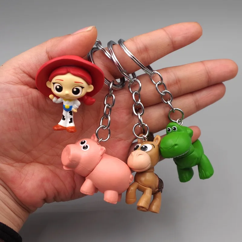 Детский игрушечный набор брелоков для ключей из четырех игрушек история