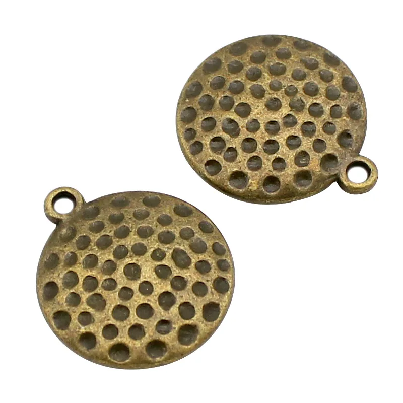 20 ~ 80 шт античные серебряные латунные Золотые 3D Подвески для клюшек гольфа |