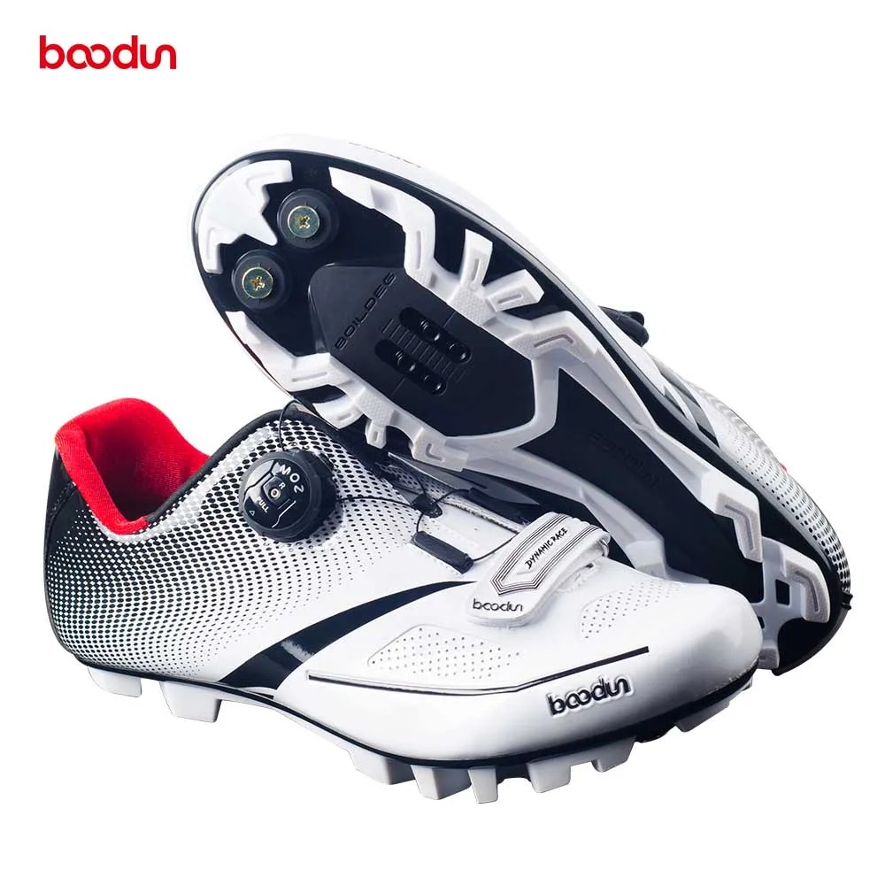 

Boodun Cycling Shoes men sapatilha ciclismo mtb pedal set mountain bike Self-Looking Ultralight Athletic bicycle riding Sneakers