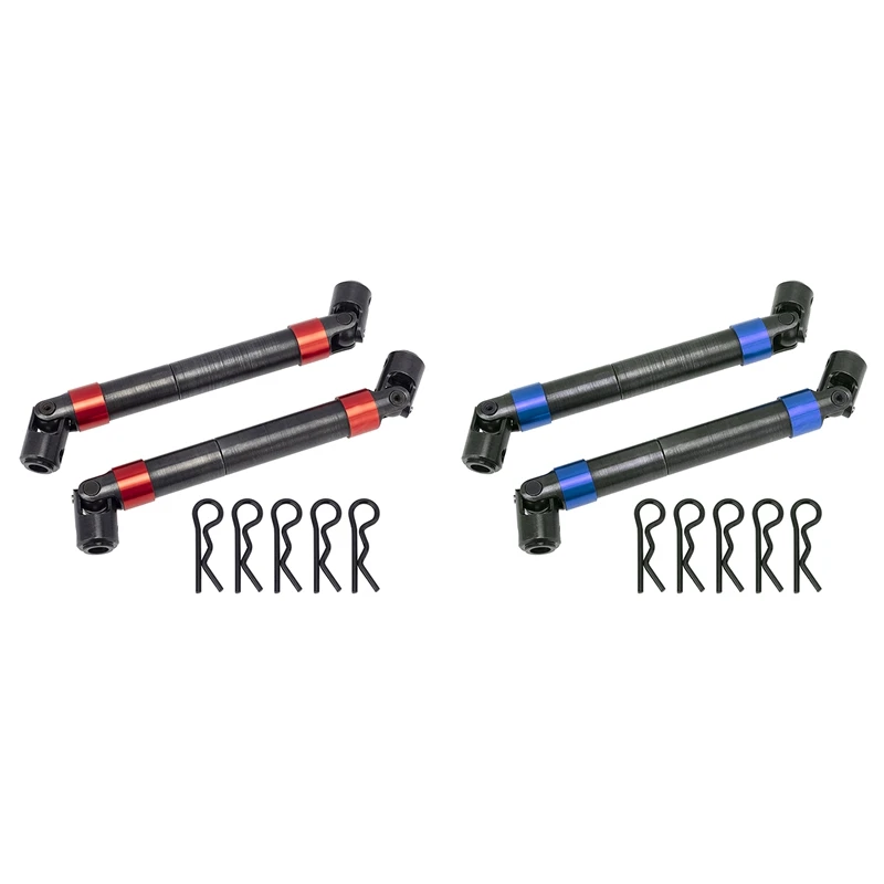 

2 шт., металлический карданный вал CVD с кузовом R-типа для Axial SCX6 AXI05000 1/6