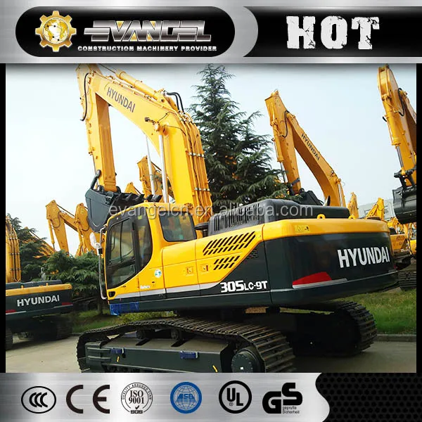 

China crawler excavator Hyundai R305LC-9T rc hydraulic excavator for sale
