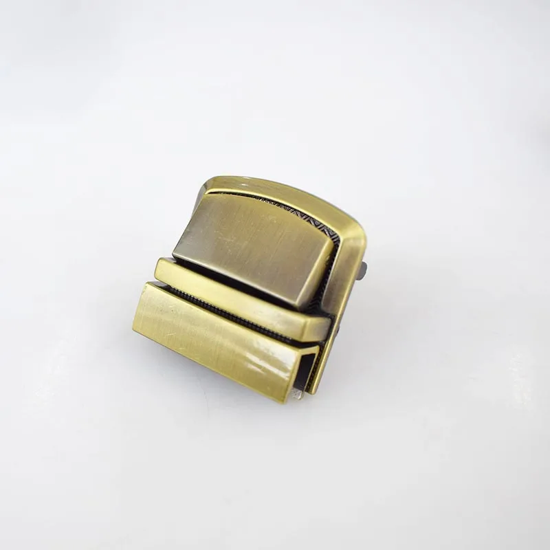 brass 2/4 шт. Meetee металлический мешок оснастки замок застежки для женской сумки застежка-Пряжка DIY кошелек с поворотной замки сумки аксессуары для замены пряжки - Цвет: brass