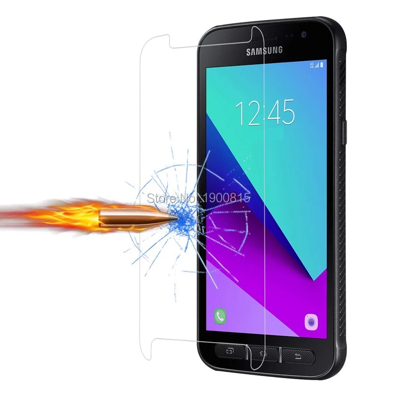 

2pcs 9h tempered glass on for samsung galaxy xcover 4 screen protector for samsung x cover 4 g390f g390 protective glass film