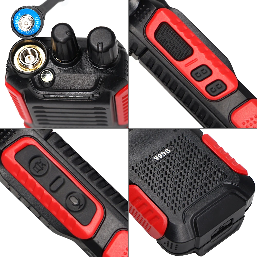 Портативная рация Baofeng BF 999S Talkie 5W Портативный FM приемопередатчик двухстороннее