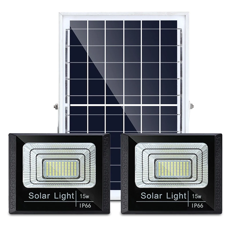 

200W Solar Led Light Panel Lamp Farm Remote Control Solar Garden Outdoor Light Waterproof Solar Led Lamp Outdside Cable