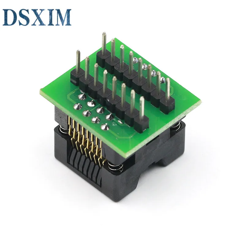 SOP16 до DIP16 поворотный SOIC16 к IC сокет программатор адаптер розетка 150 мил |