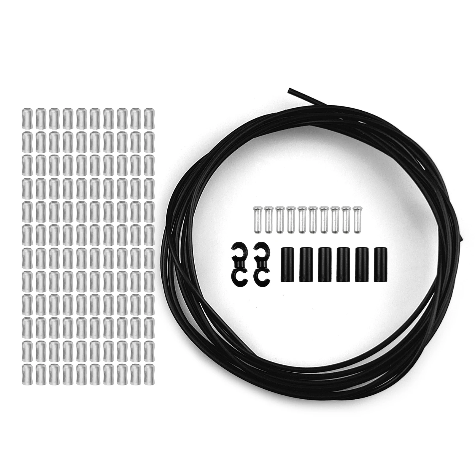 

1 Meter Bike Shift Brake Cables Outer Tube Bicycle Section Line Tube Universal Shift Brake Cable Set Brake Cable Bike Accessory