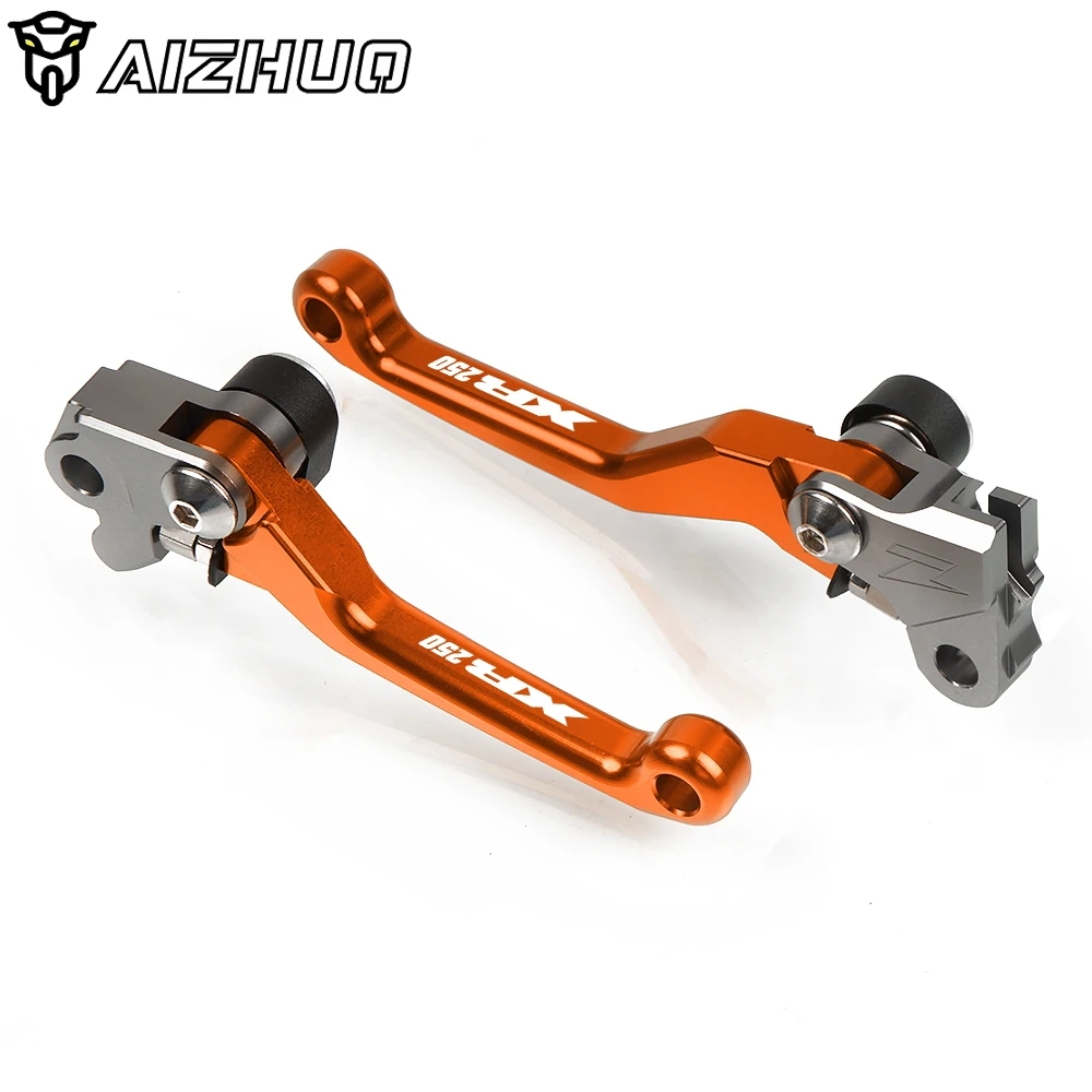 ЧПУ Сводные сцепные рычаги для HONDA XR250 XR 250 1995-2007 2006 2005 2004 2003 2002 мотоцикл рычаги для ДЕРТ Пит байка