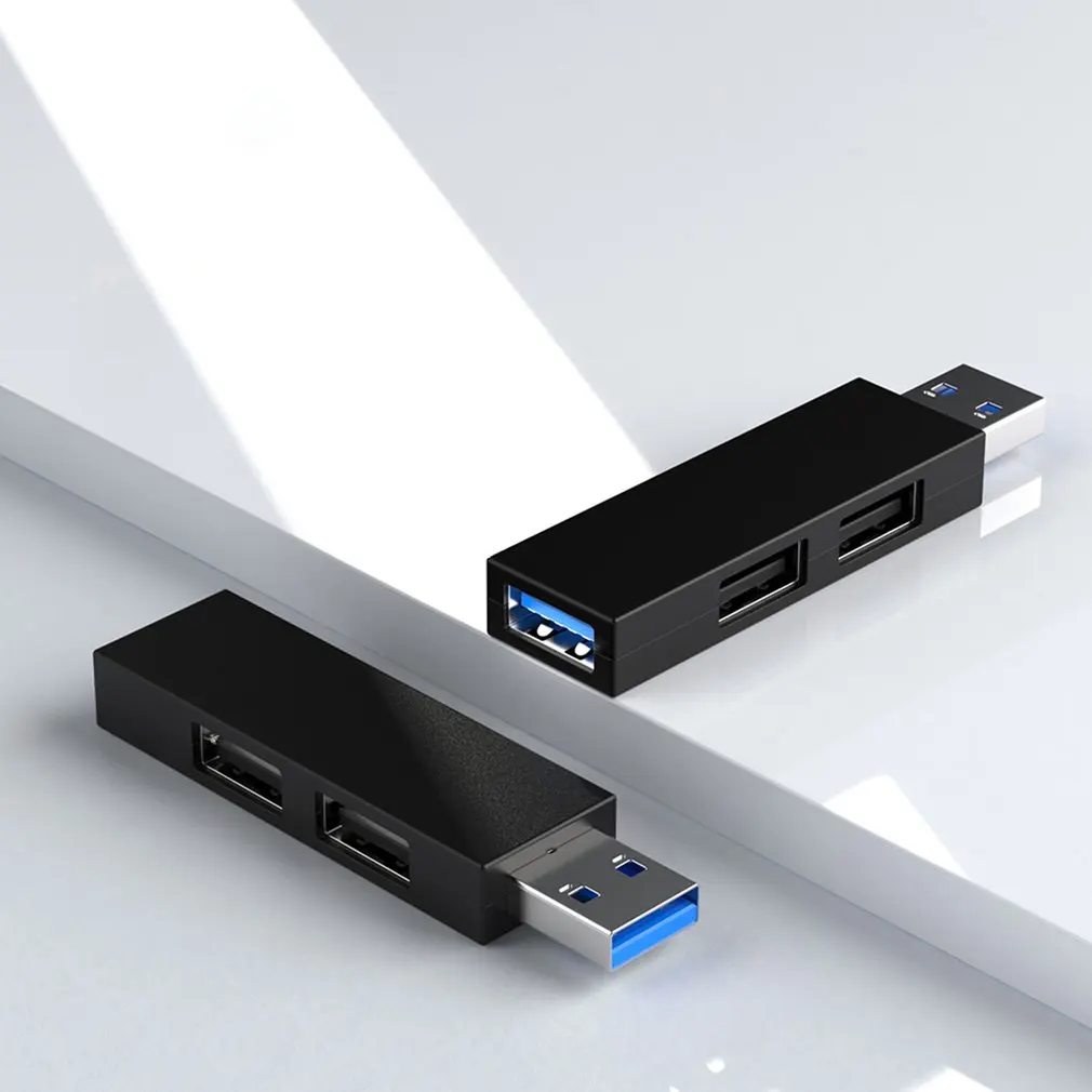 

USB 3.0 HUB Adapter Extender Mini Splitter 3 Ports for PC Laptop Macbook Mobile Phone High Speed U Disk Card Reader Hard Disk