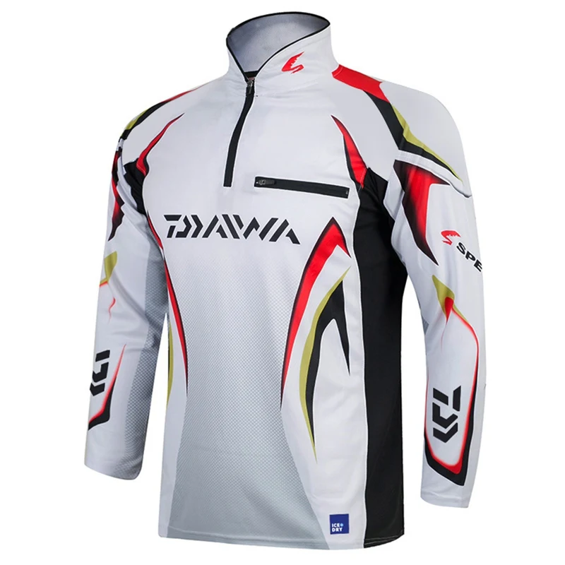 

2021 Daiwa Fsihing Shirts Fishing Clothes Quick-dry Shirts Breathable Fishing Jersey Bamboo Fiber Summer Fisherman Clothing