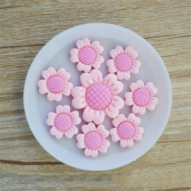 Полимерные подсолнечники Diy клейкие аксессуары глина амулеты полимерная Лима