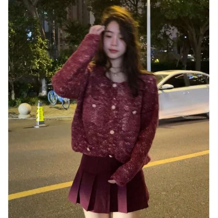 

Осень 2021, зимний свитер, женские топы, вязаный пуловер, женская мягкая теплая толстая верхняя одежда