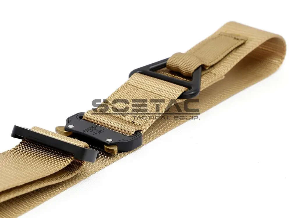 Soetac CQB Cobra Tactical Belt Military Army Outdoor Quick Release Metal Buckle Heavy Duty Training Hunting Waistband | Спорт и