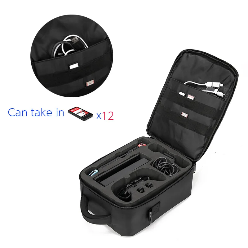 Чехол для переноски переключателя защитный жесткий но легкий дорожный картриджа