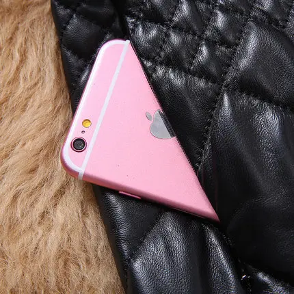 Женская куртка из натуральной кожи с меховым воротником L2497 | одежда