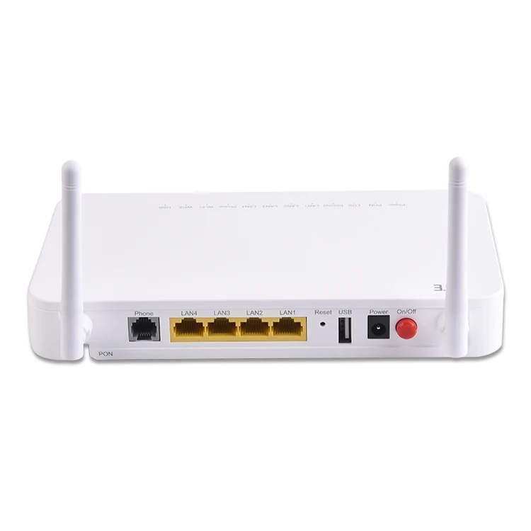 6 шт./лот со встроенной антенной F660 V5.2 onu gpon 1 порт ge 1GE + 3FE WIFI ont ZTE GPON ONU