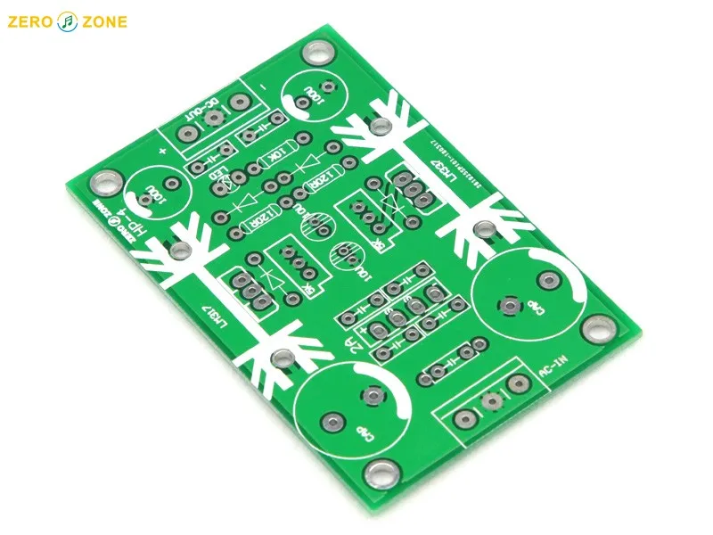 ZEROZONE HP 4 (LM317/LM337) Регулируемый блок питания PCB|Усилители мощности| |
