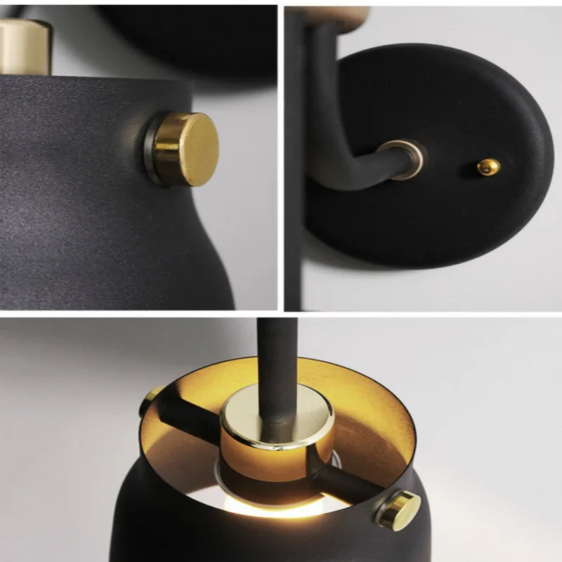 

Modern LED Wall Lamp Nordic Style Bedside Lighting Vintage Industrial room Decor Wall Mounted Bedroom Light Fixtures Wall Sconce