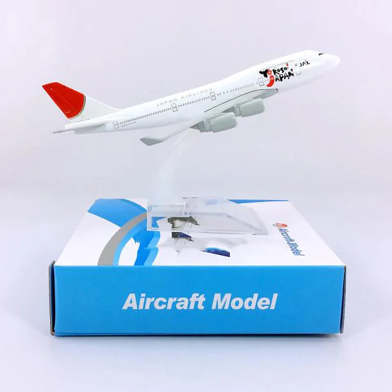 16 см 1:400 B747 400 модель JAL YOKOSO Япония авиакомпаний с сплав на основе самолет