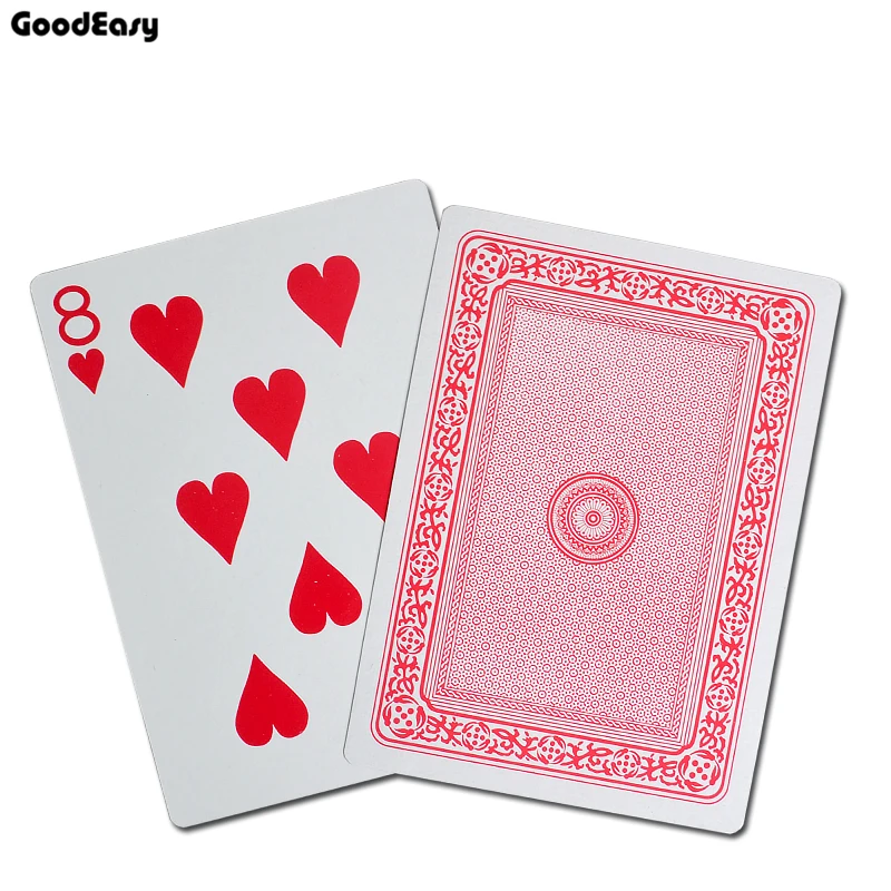 Карты игральные из 100% ПВХ водонепроницаемые карты для покера карт бумага пожилых