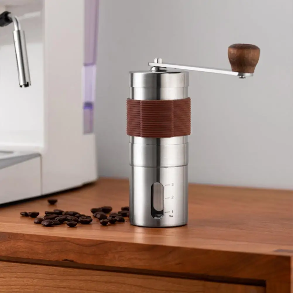 

Portable Stainless Steel Hand Manual Coffee Grinder Kitchen Grinding Machine