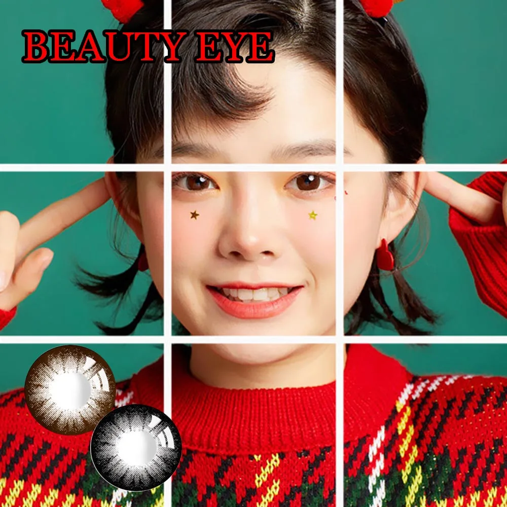 

ColorEyes 14.50mm Dolly Dark Eyewear Contact Lenses for Color Women Men Custome Colored Anime Eyes 0.00/plano Beauty Eye