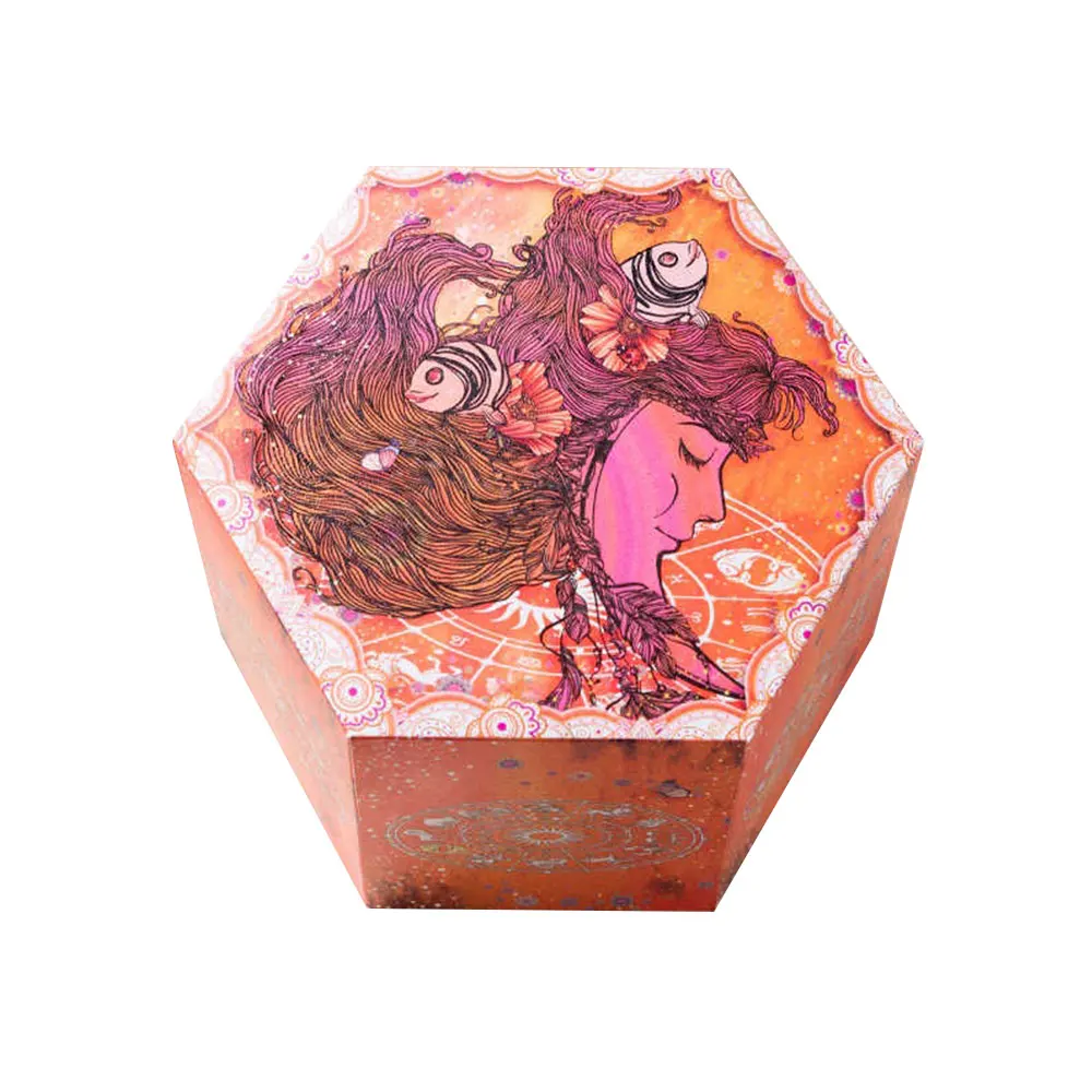 Флуоресцентный сюрприз любовь взрыв коробка подарок созвездия для юбилея