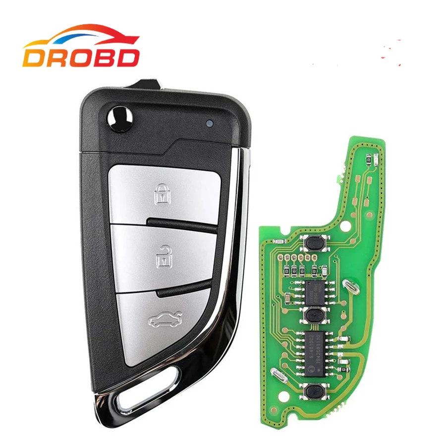 

10pcs/lot Xhorse XKKF21EN VVDI KNIFE 2 Style(Flip-3BTN)