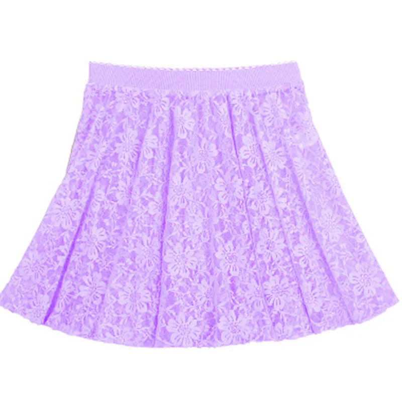 Детская балетная танцевальная юбка классическое кружевное мини платье с