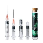 Оригинальный стеклянный шприц LTQ-Vapor Luer Lock, с игольной головкой, емкость 12, 0 мл для густого масла, жидкости, сока, измерения и очистке, безопасный