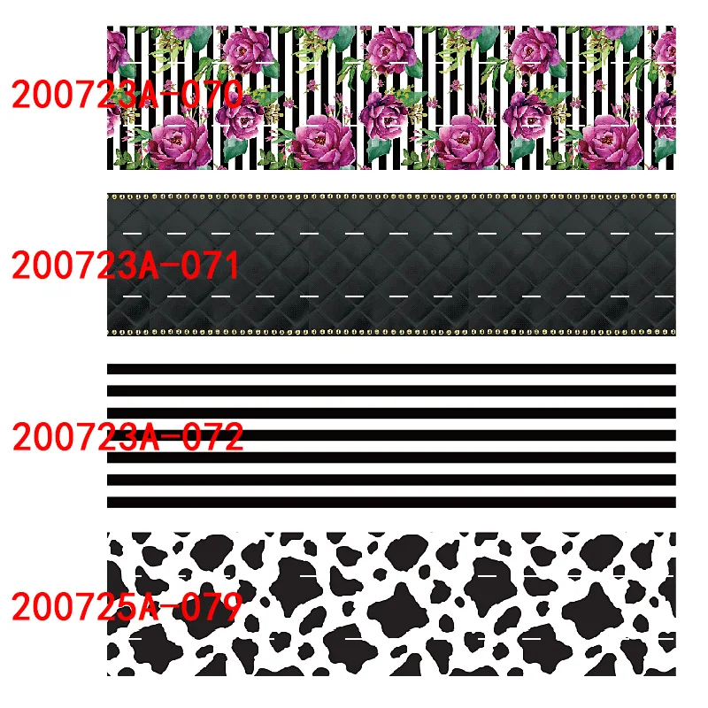 

stripe and leopard grosgrain flower ribbon printed (50 yards/lot) 1-1/2" listones 38MM