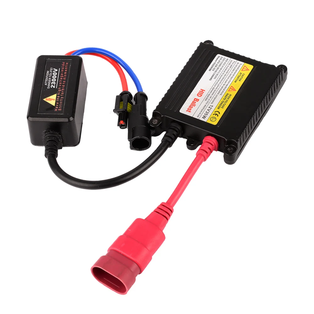 Сменный ксеноновый балласт YUNPICAR 12 в 35 Вт Универсальный подходит для фар H1 H3 H7 H8 H9 H11 9005 9006 H4 ксеноновая лампа