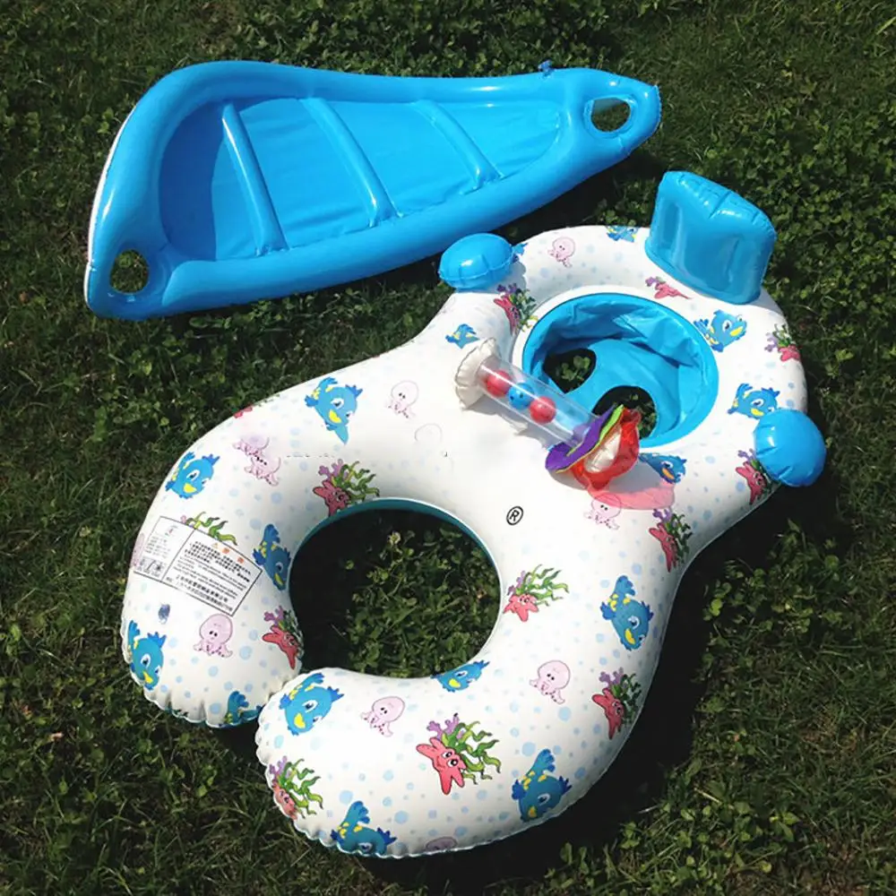 Съемный солнцезащитный козырек для детей и матери надувное кольцо купания