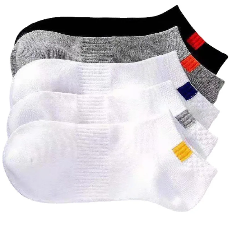 

New Mansocks Thin Section Shallow Mouth Is Low In Spring And Summer Trend In students' Invisible Socks Wholesale Can Choose