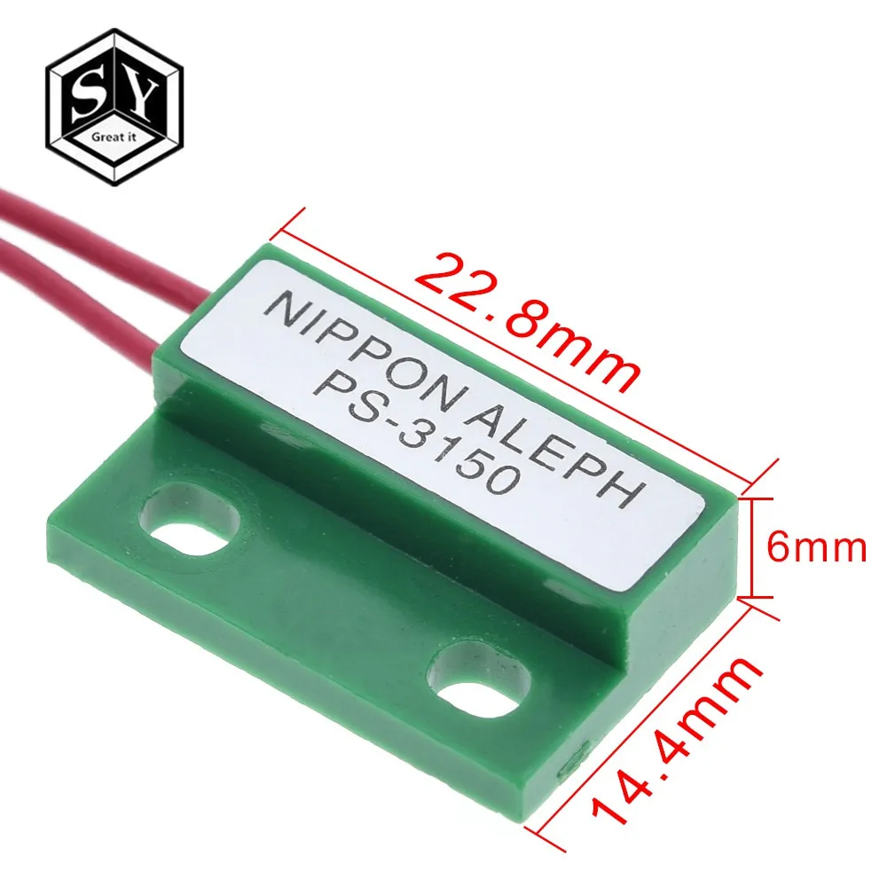 Нормально открытый магнитный датчик приближения язычковый фотопереключатель