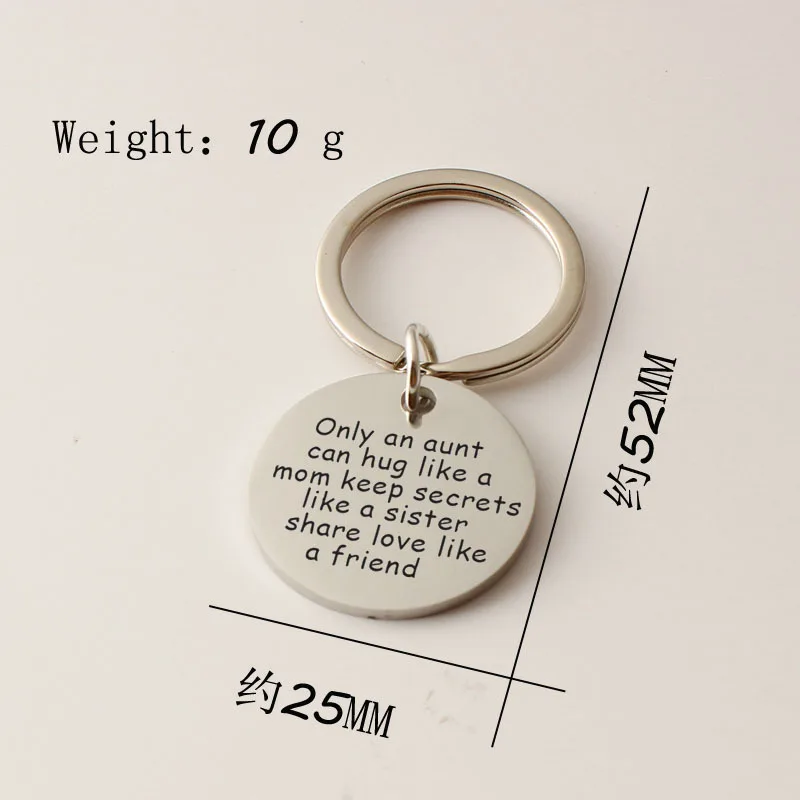 Новый стиль брелок из нержавеющей стали в подарок на День Благодарения для семьи