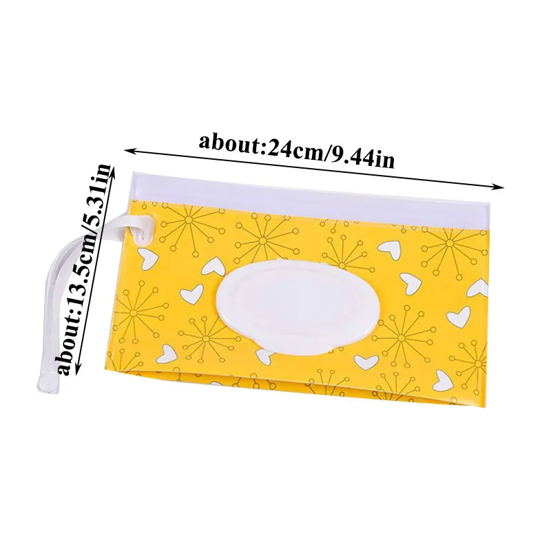 

Baby wet tissue bag wet tissue box clean portable cartoon print container box kids reusable cute fashion chic storage box