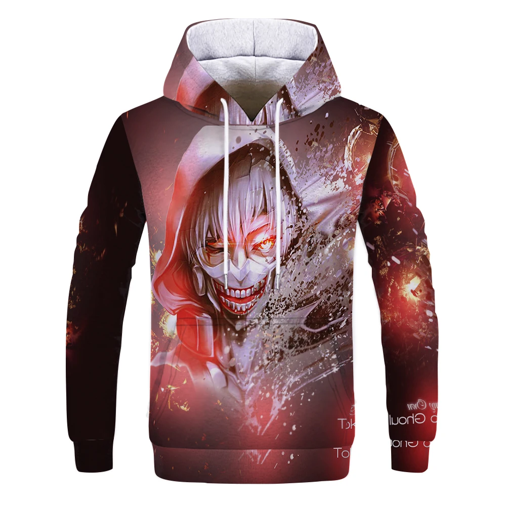 

Men's Cool 3D Printing Men's Hoodie Animal Theme Casual Thicken Sweater Fall Winter Cosplay High Quality Hoodie
