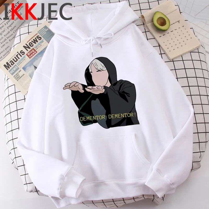 

Kawaii Draco Malfoy Funny Cartoon Hoodies Women Oversized Cute Anime Harajuku Ladies Sweatshirt Aesthetic Graphic Hoody Male