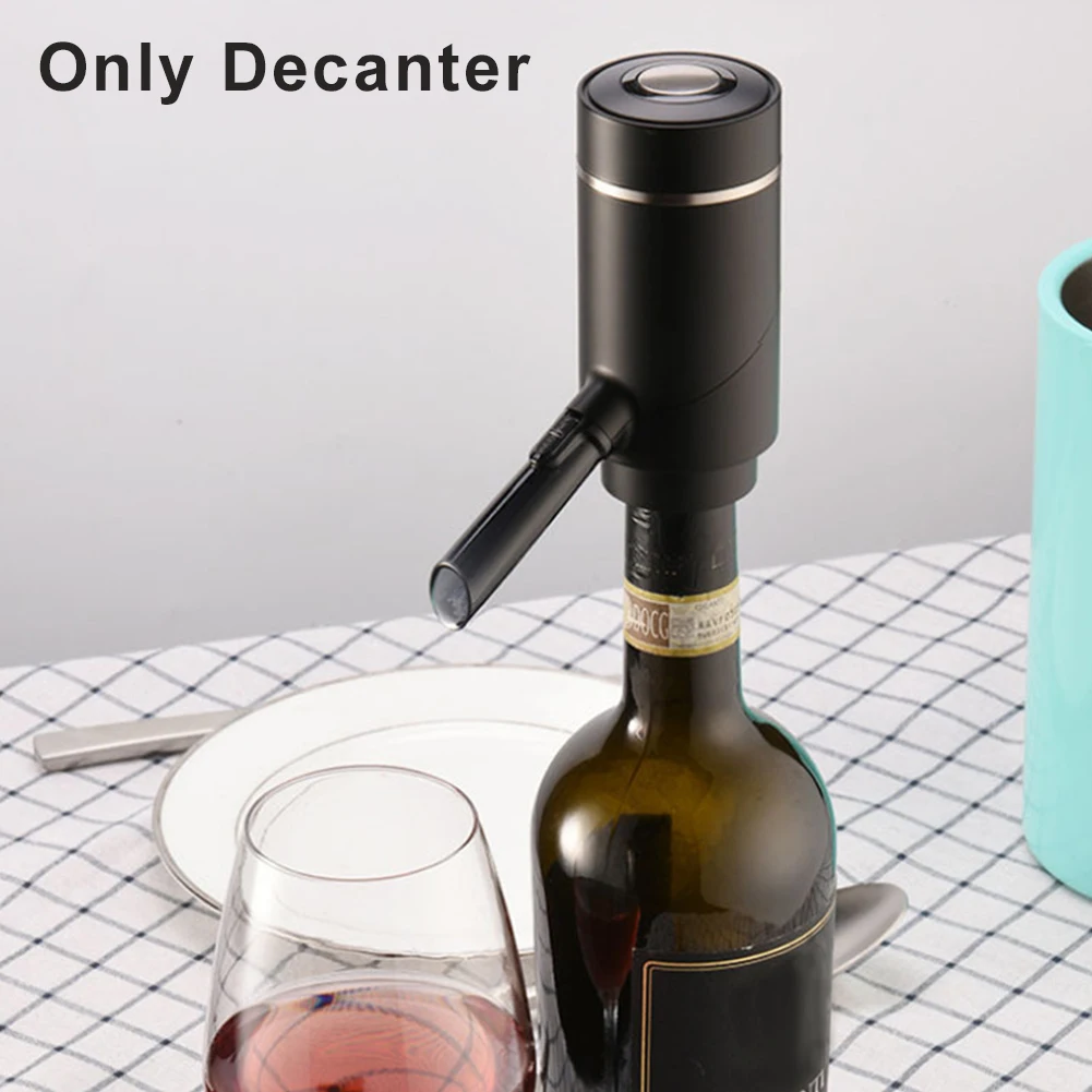USB Перезаряжаемый ABS Кухонный графин Электрический аэратор для вина инструменты