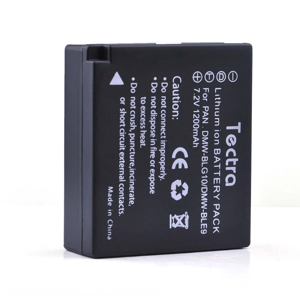 4x1200 мАч DMW-BLG10 BLG10 BLG10E DMW-BLE9 литий-ионный аккумулятор + зарядное устройство с