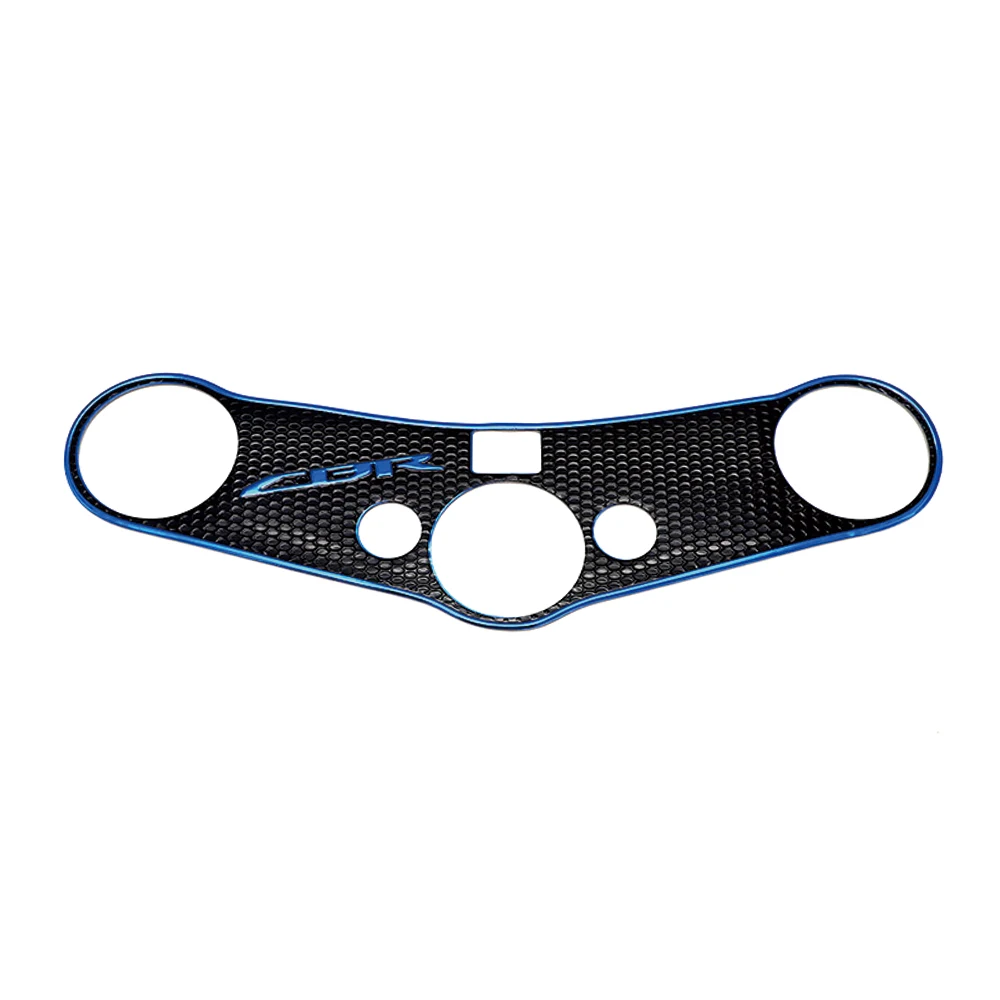 

3D защитная наклейка для Honda CBR600RR 600RR CBR600RR F5 2007-2017, мотоциклетная накладка, тройное дерево, верхний зажим, верхняя передняя часть, наклейка