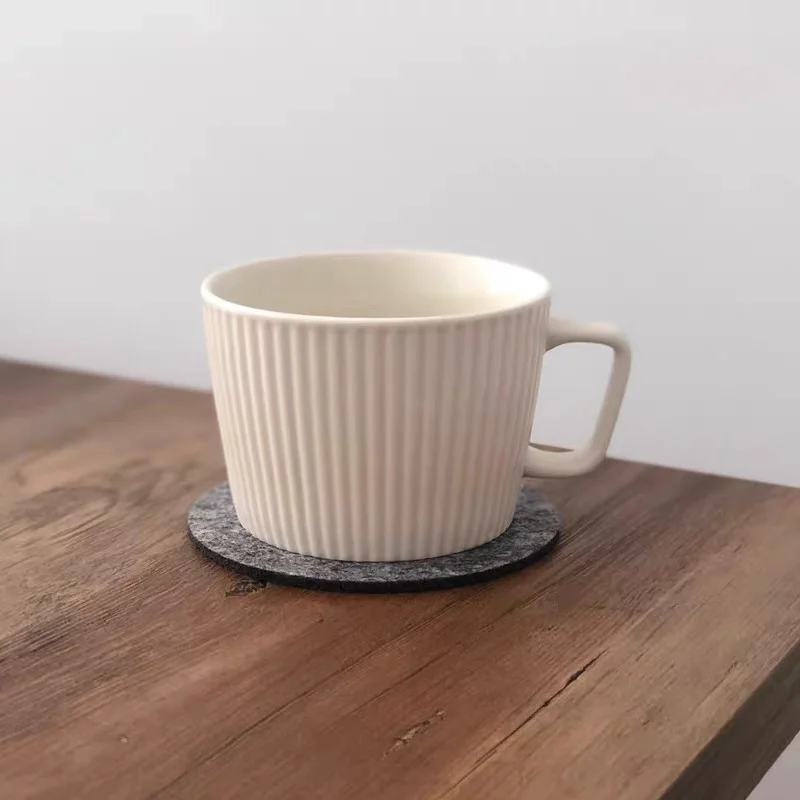 Высококачественная Белая креативная Экологически чистая офисная кружка в