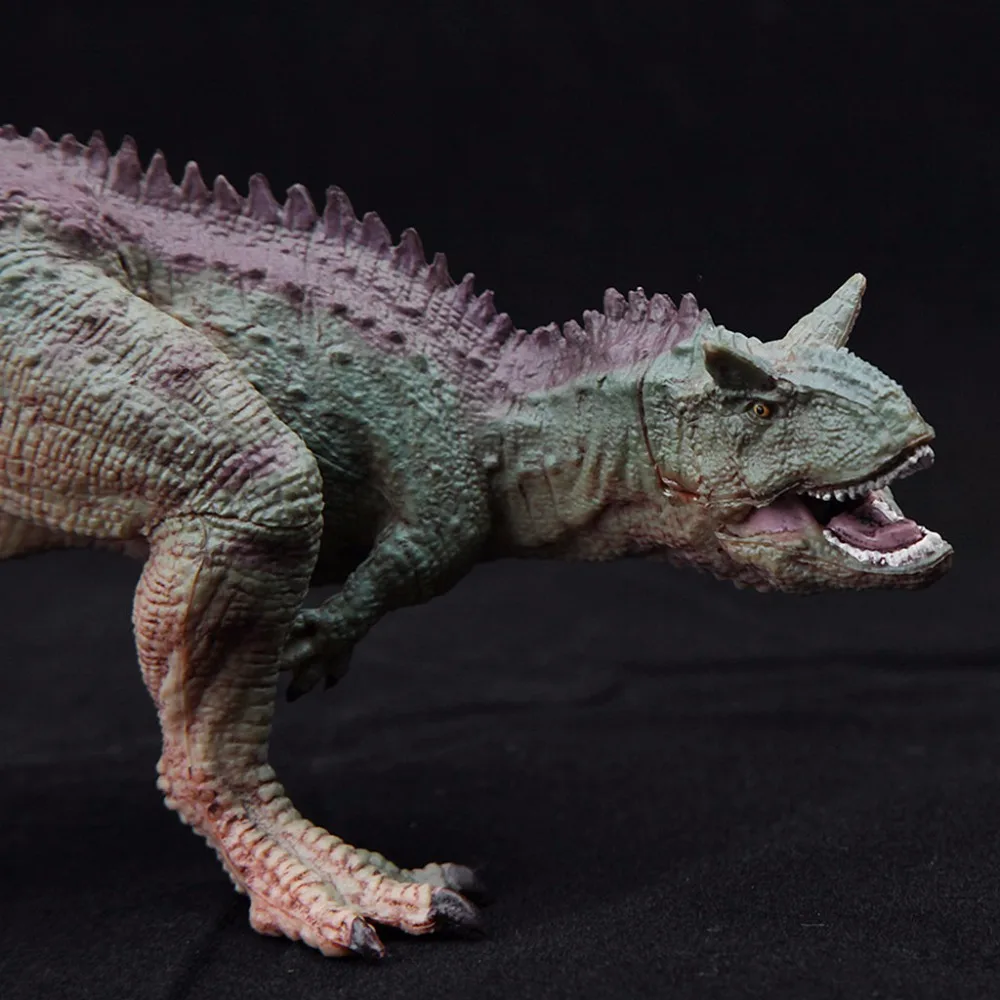 1 шт. экшн Фигурка динозавра Carnotaurus игрушки ручная марионетка Детская развивающая
