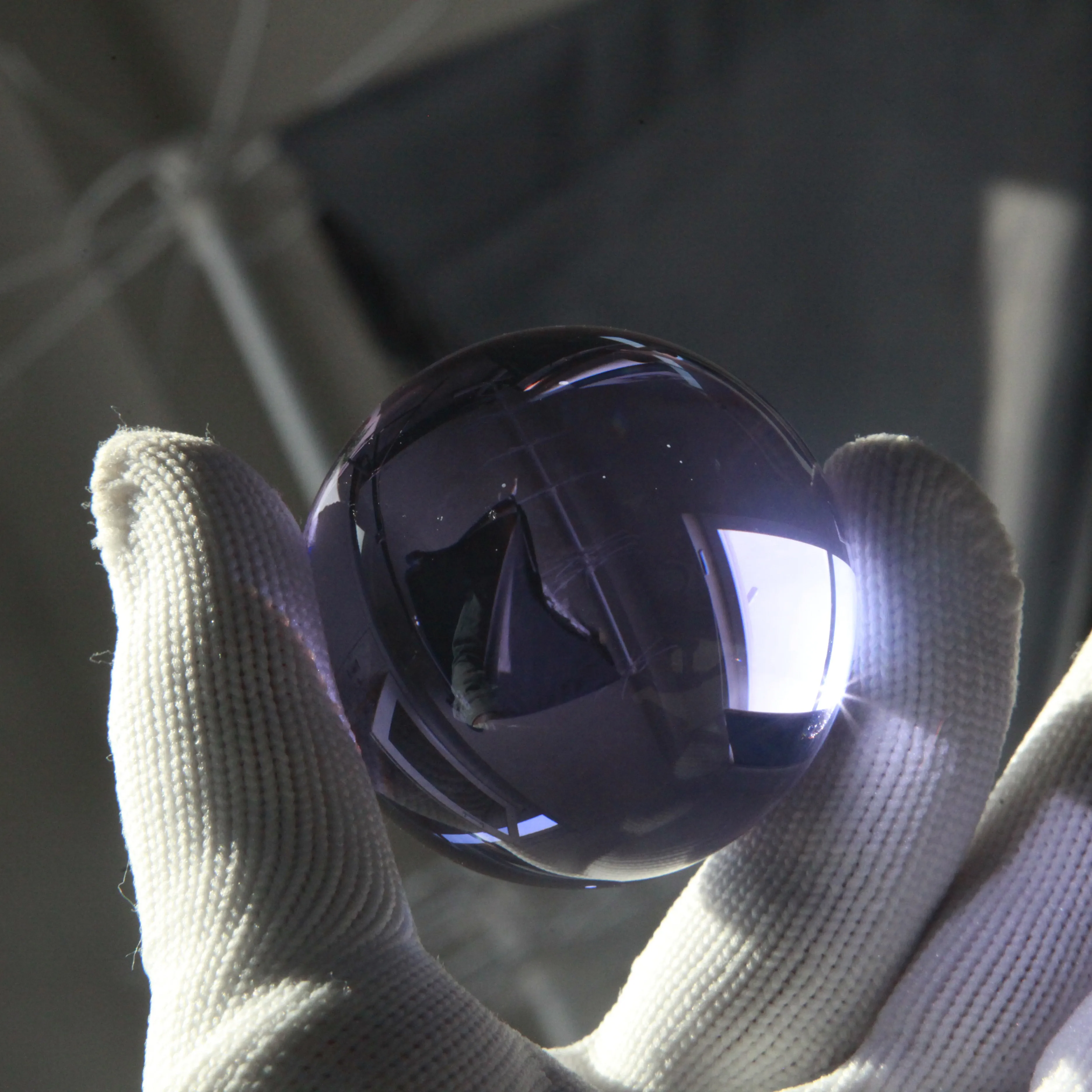 

50mm Purple Round Rare Natural Magic Healing Crystal Ball Sphere Quartz Balls Feng Shui Ball Globe Powerful Home Decoration