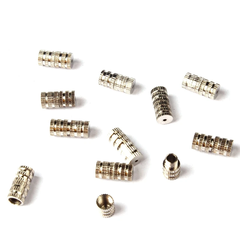 

Застежка для ожерелья 4*8 мм, медные зажимы с винтами, фурнитура для ожерелья, браслета, цилиндр 20 шт., аксессуары для ювелирных изделий «сдела...