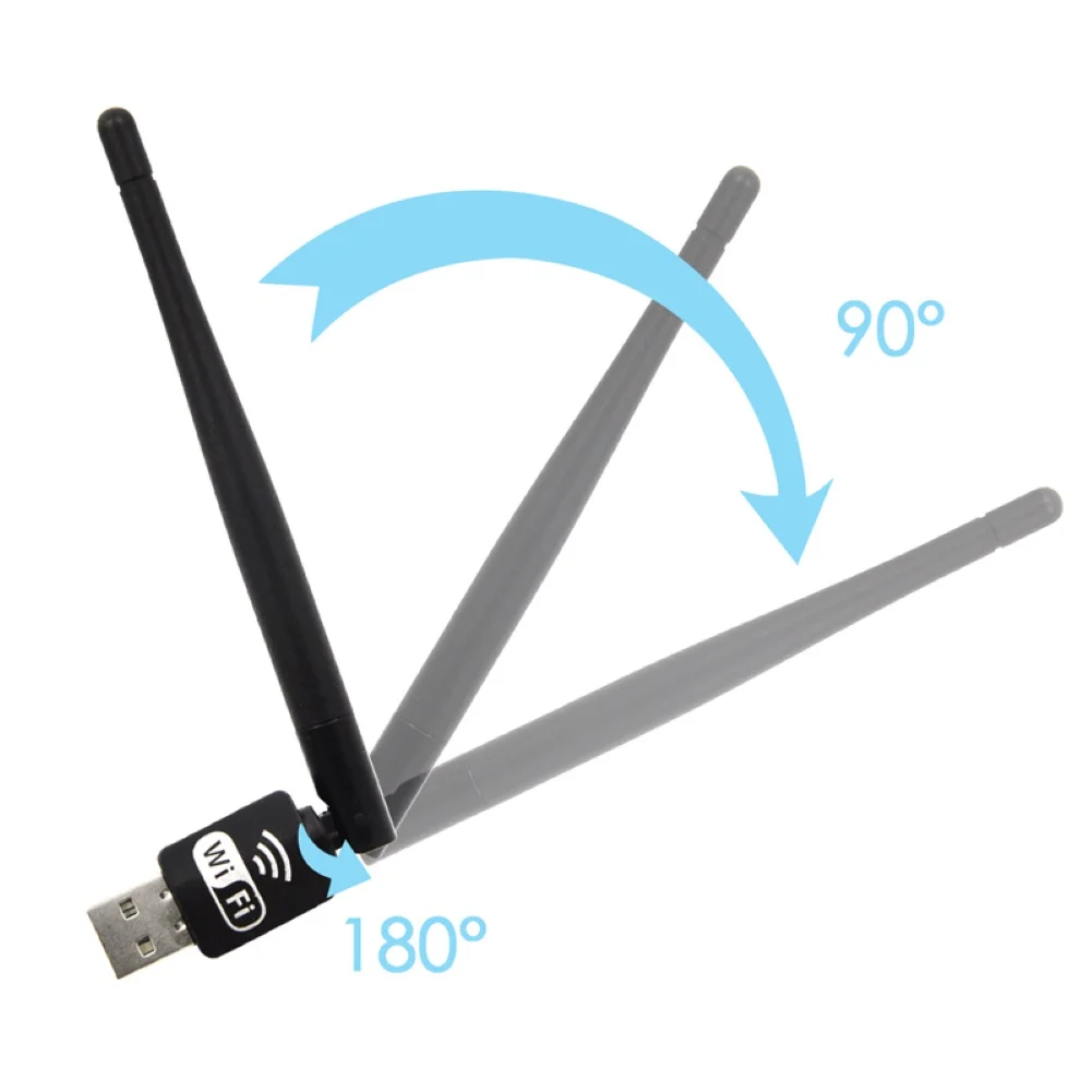 USB Wi-Fi адаптер 150 Мбит/с внешняя беспроводная сетевая карта 2 4 ГГц для ПК