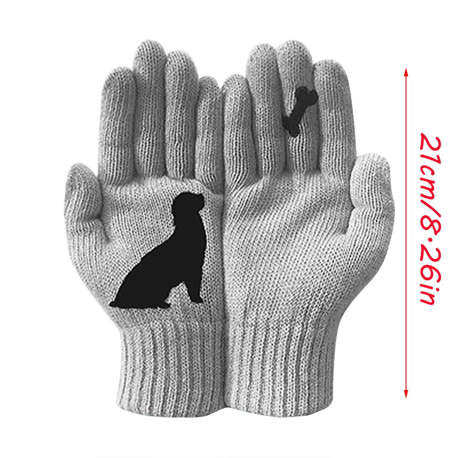 

Ladies Winter Warm Knitted Full Finger Gloves Women Woolen Touch Screen Mittens Outdoor Warm Cycling Driving Gloves Dropshipping